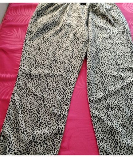 Pantalon femme noir et blanc T40-42 etam