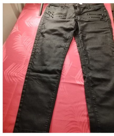 Jeans femme T42 noir Morgan