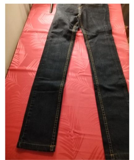 Jeans femme bleu fonce T40-42 3SUISSES