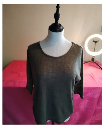 Pull femme vert T40-42 Pimkie