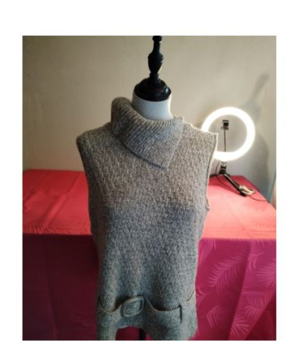 Pull robe femme gris T3 armand thierry