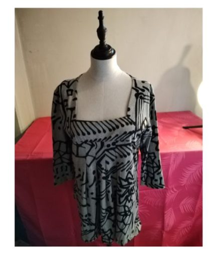 Tunique femme noire T42-T44 Afibel