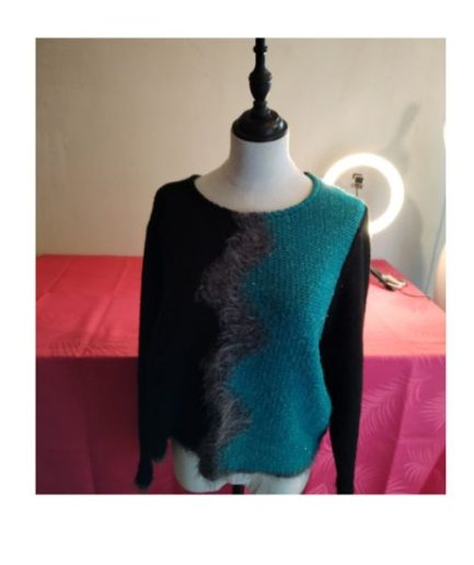 Pull femme noir T4 armand thierry