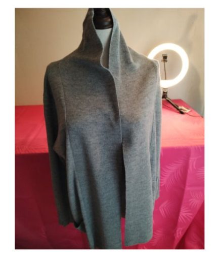 Gilet femme gris T42-44 afibel