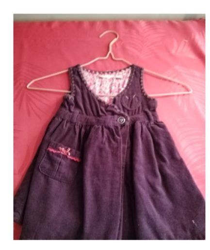 Robe mauve fille 12mois chicco