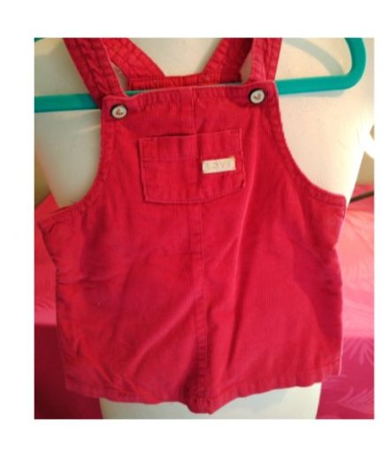 Robe rouge fille 6mois kiabi