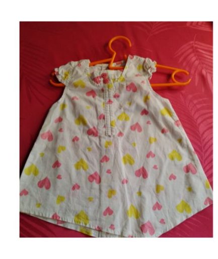 Robe multicolore fille 6mois orchestra