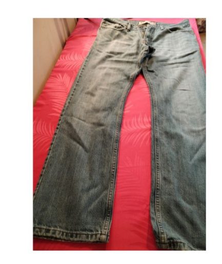 Jeans bleu homme slim sraight T40-42 levi's