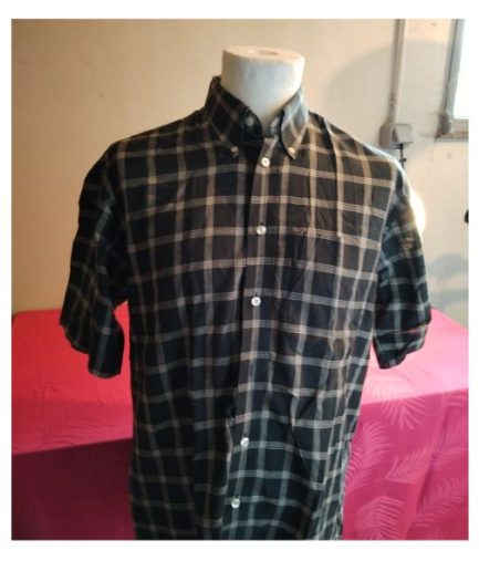 Chemisette noire homme T3 olly gan