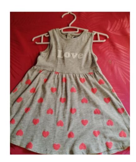 Robe grise fille 18mois kiabi