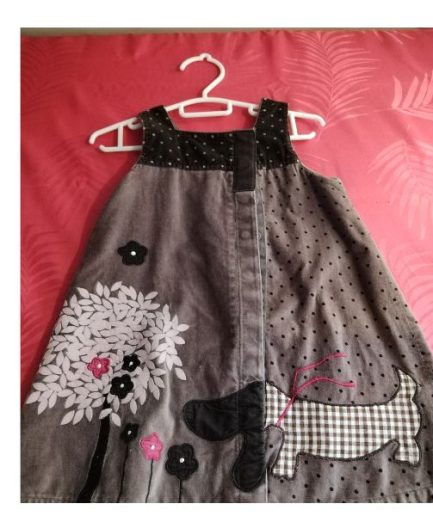 Robe marron fille 18mois du pareil au meme