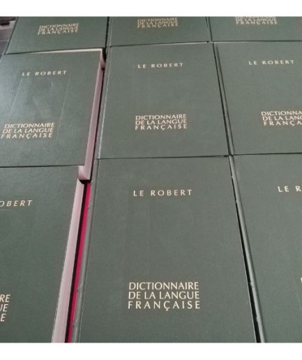 Dictionnaire Le Robert la langue française