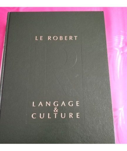Le Robert langage et culture