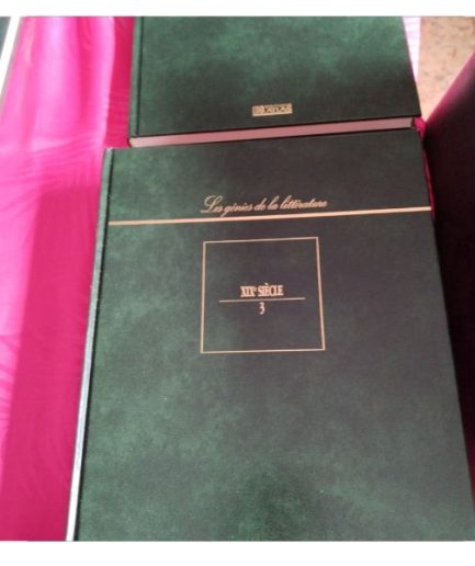 ATLAS LES GENIES DE LA LITTERATURE 19EME SIECLE 4VOL