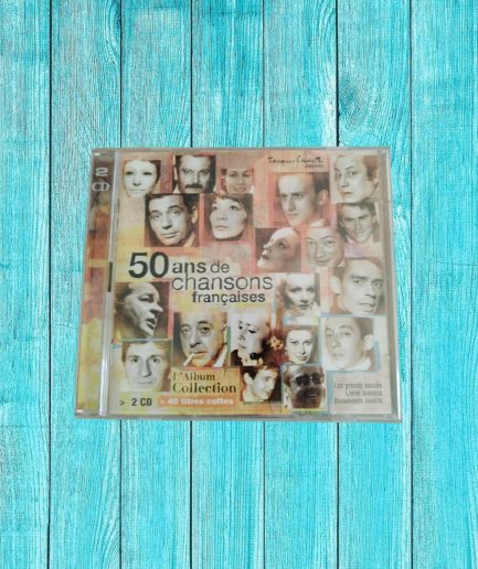 CD AUDIO 50 ANS DE CHANSONS FRANCAISES