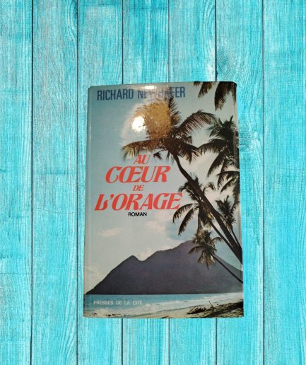 LIVRE ADULTE AU COEUR DE L'ORAGE