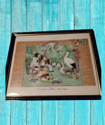 Cadre décoration animaux