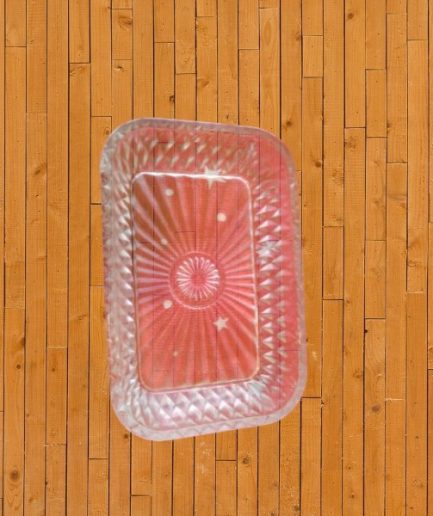 Porte savon en verre