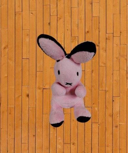 PELUCHE LAPIN ROSE