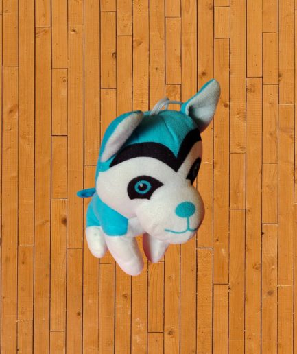 PELUCHE CHIEN BLEU