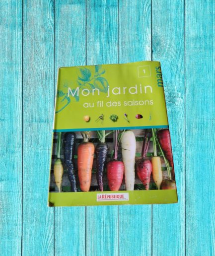 LIVRE ADULTE MON JARDIN AU FIL DES SAISONS