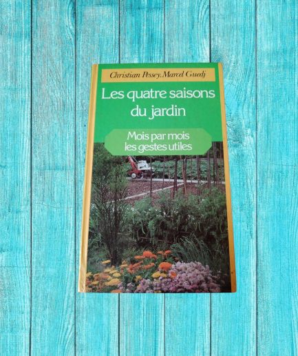 LIVRE ADULTE LES 4 SAISONS DU JARDIN