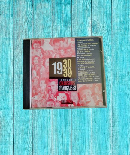 CD AUDIO ANNEE 1930-1939