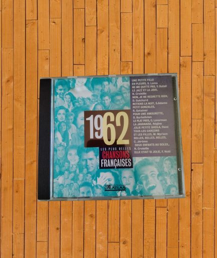 Cd audio chansons françaises 1962