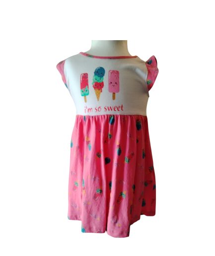 ROBE FILLE 3A POOPIANOGREEN