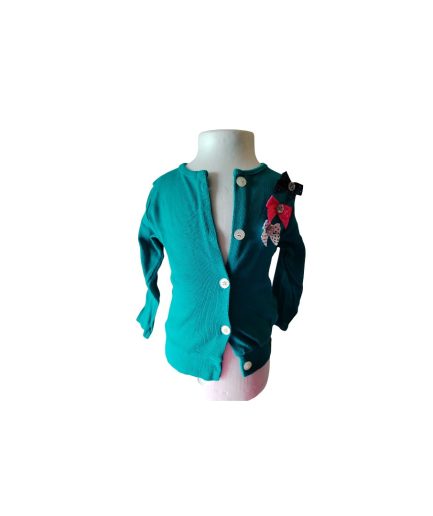 GILET FILLE 4-5A HEES