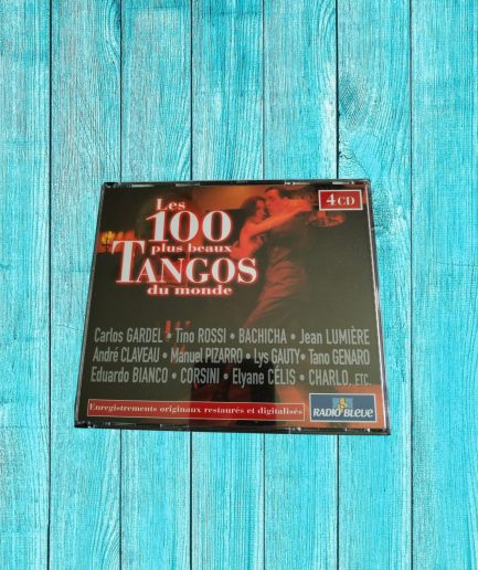 COFFRET CD AUDIO LES 100 PLUS BEAUX TANGOS DU MONDE