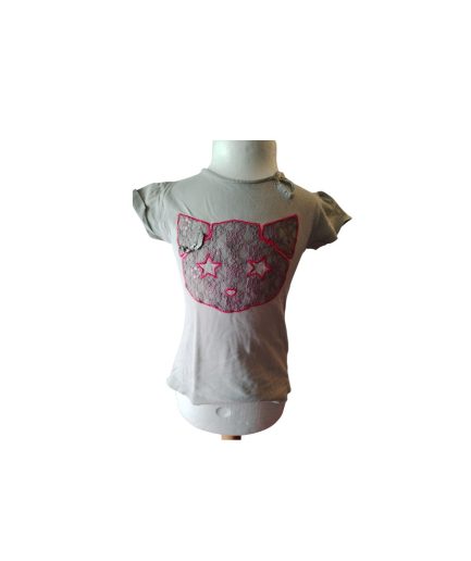 TEESHIRT FILLE 4A IN EXTENSO