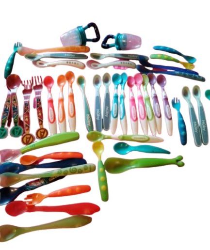 LOT DE COUVERTS BEBE PLUSIEURS MARQUES
