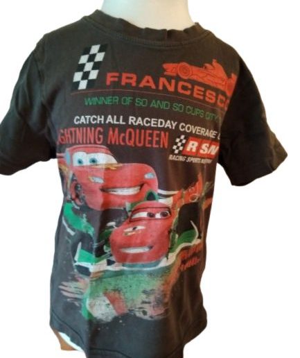 TEESHIRT GARCON 8ANS CARS