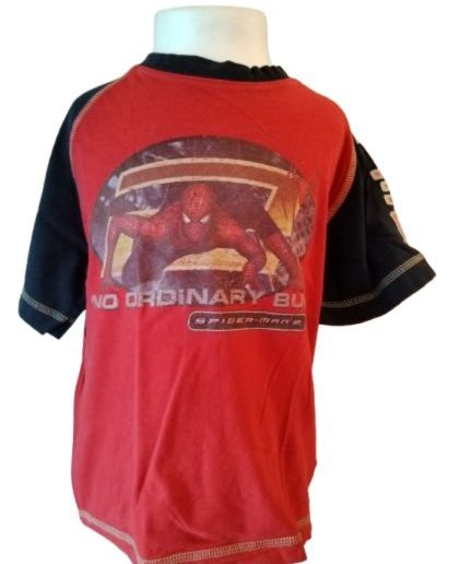 TEESHIRT GARCON 6 SPIDERMAN
